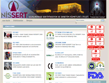 Tablet Screenshot of nissert.com.tr